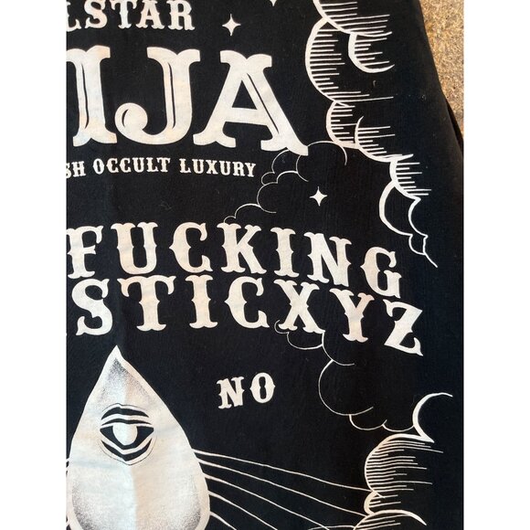 Killstar Ouija Board Sleeveless Tank Top Black S Gothic Occult Style Eye Graphic - Picture 4 of 9
